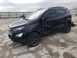 Salvage Cars with No Bids Yet For Sale at auction: 2018 Ford Ecosport SES