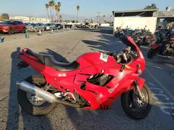 Salvage motorcycles for sale at Van Nuys, CA auction: 1993 Suzuki GSX600 F