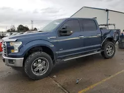 Ford salvage cars for sale: 2015 Ford F150 Supercrew