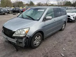 Salvage cars for sale at Madisonville, TN auction: 2006 Honda Odyssey EXL