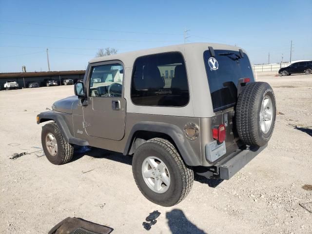 2003 Jeep Wrangler Commando