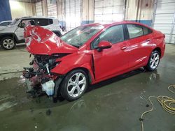 Salvage cars for sale at Woodhaven, MI auction: 2017 Chevrolet Cruze Premier