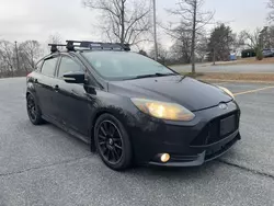 Ford Focus salvage cars for sale: 2014 Ford Focus ST