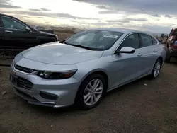 Salvage cars for sale at Brighton, CO auction: 2016 Chevrolet Malibu LT