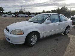 Salvage cars for sale from Copart San Martin, CA: 1998 Honda Civic EX