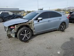 Salvage cars for sale at Las Vegas, NV auction: 2015 Subaru Legacy 2.5I Limited