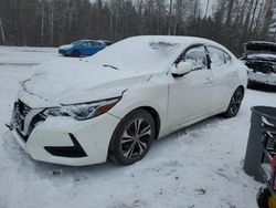 Salvage cars for sale at Cookstown, ON auction: 2021 Nissan Sentra SV