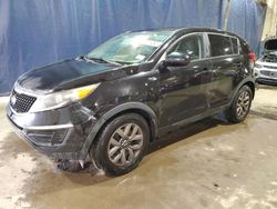 Salvage cars for sale at Woodhaven, MI auction: 2015 KIA Sportage LX