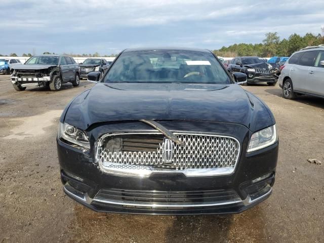 2017 Lincoln Continental Premiere