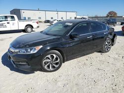 Salvage cars for sale from Copart Haslet, TX: 2017 Honda Accord EXL