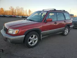 Vehiculos salvage en venta de Copart Portland, OR: 2002 Subaru Forester S