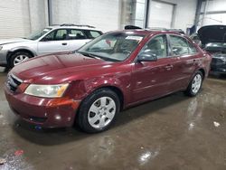 Salvage cars for sale from Copart Ham Lake, MN: 2007 Hyundai Sonata GLS