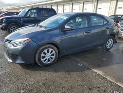 Vehiculos salvage en venta de Copart Cleveland: 2014 Toyota Corolla ECO