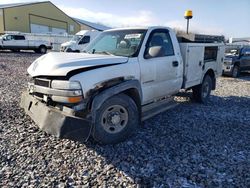 Salvage trucks for sale at Avon, MN auction: 2001 Chevrolet Silverado K2500 Heavy Duty