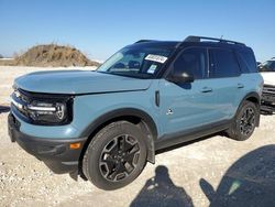 Salvage cars for sale at Taylor, TX auction: 2021 Ford Bronco Sport Outer Banks