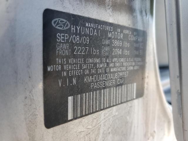 2010 Hyundai Elantra Blue