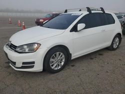 Salvage cars for sale at Fresno, CA auction: 2015 Volkswagen Golf