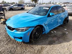 Salvage cars for sale from Copart Los Angeles, CA: 2018 BMW M3