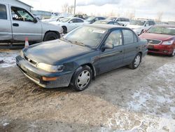 Toyota Corolla Vehiculos salvage en venta: 1997 Toyota Corolla DX