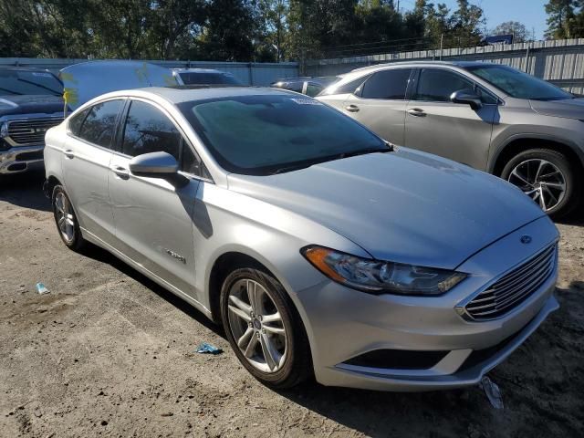 2018 Ford Fusion SE Hybrid