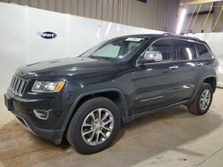 Salvage cars for sale from Copart Longview, TX: 2016 Jeep Grand Cherokee Limited