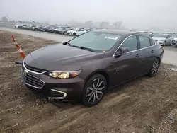 Salvage cars for sale at Kansas City, KS auction: 2016 Chevrolet Malibu LT