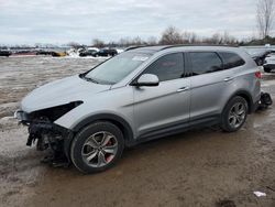 Salvage cars for sale from Copart Ontario Auction, ON: 2013 Hyundai Santa FE GLS