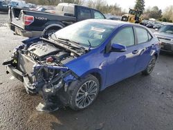 Salvage cars for sale at Portland, OR auction: 2015 Toyota Corolla L