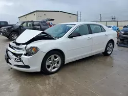 Salvage cars for sale at Haslet, TX auction: 2012 Chevrolet Malibu LS