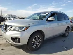 Salvage cars for sale at Grand Prairie, TX auction: 2017 Nissan Pathfinder S