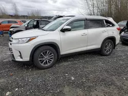 Toyota salvage cars for sale: 2019 Toyota Highlander SE