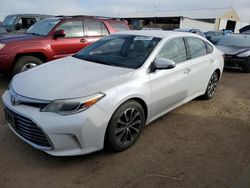 2016 Toyota Avalon XLE en venta en Brighton, CO