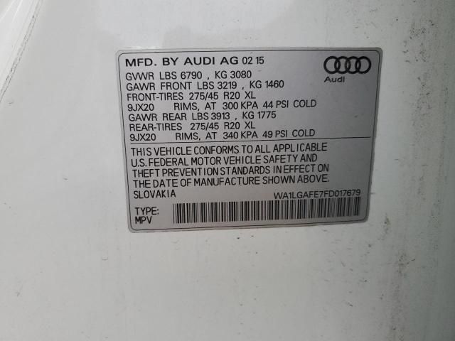 2015 Audi Q7 Premium Plus