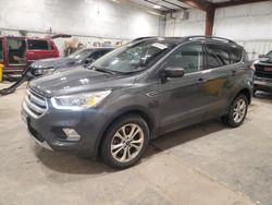 Salvage cars for sale from Copart Milwaukee, WI: 2018 Ford Escape SEL