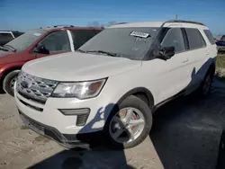 Ford Explorer xlt salvage cars for sale: 2019 Ford Explorer XLT