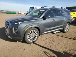 Salvage cars for sale at Brighton, CO auction: 2020 Hyundai Palisade Limited