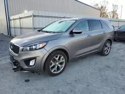 Salvage cars for sale at Gastonia, NC auction: 2017 KIA Sorento SX