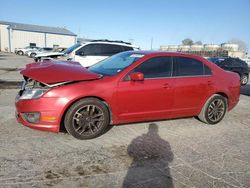 Salvage cars for sale at Tulsa, OK auction: 2010 Ford Fusion SE