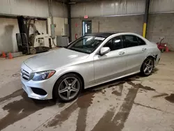 Salvage cars for sale at Chalfont, PA auction: 2016 Mercedes-Benz C 300 4matic