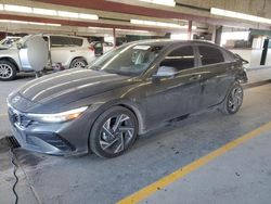 Salvage cars for sale at Dyer, IN auction: 2024 Hyundai Elantra Limited