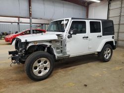 Salvage cars for sale at Mocksville, NC auction: 2015 Jeep Wrangler Unlimited Sahara