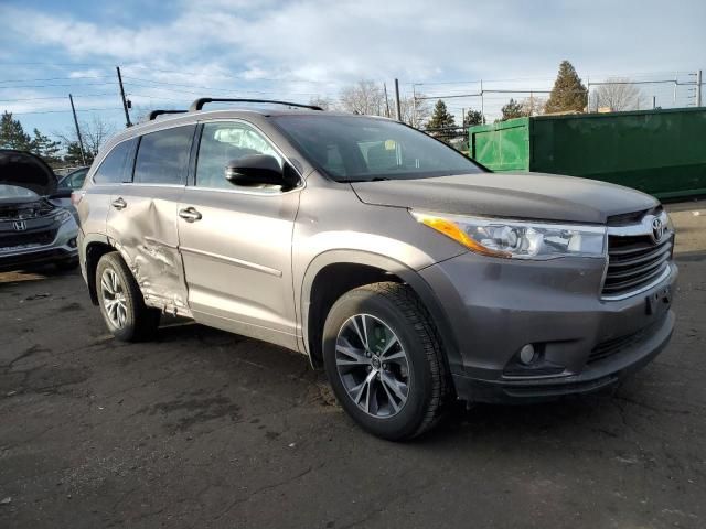 2016 Toyota Highlander XLE