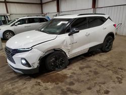 Salvage cars for sale at Pennsburg, PA auction: 2021 Chevrolet Blazer 2LT