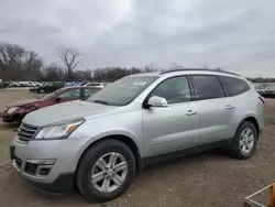 Salvage cars for sale at Des Moines, IA auction: 2014 Chevrolet Traverse LT