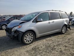 Vehiculos salvage en venta de Copart Antelope, CA: 2017 Toyota Sienna XLE