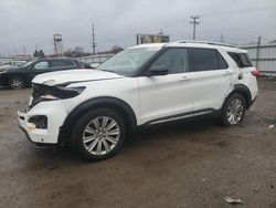 Salvage cars for sale at Dyer, IN auction: 2020 Ford Explorer Limited