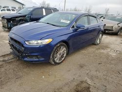 Salvage cars for sale at Pekin, IL auction: 2014 Ford Fusion SE