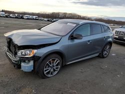 Salvage cars for sale at Assonet, MA auction: 2016 Volvo V60 Cross Country Premier