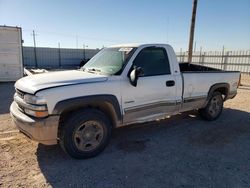 Salvage cars for sale at Andrews, TX auction: 2002 Chevrolet Silverado K1500