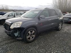 Salvage cars for sale from Copart Arlington, WA: 2011 GMC Acadia SLT-2